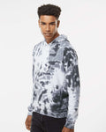 J. America - Tie-Dyed Fleece Hooded Sweatshirt - 8861