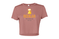 B8882 Bella + Canvas Ladies' Flowy Cropped T-Shirt