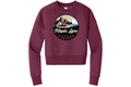 DT1105 District® Women’s Perfect Weight® Fleece Cropped Crew