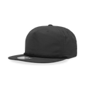 5 Panel High Profile Relaxed Cotton Blend Rope Hat