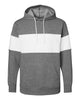 MV Sport - Classic Fleece Colorblocked Hooded Sweatshirt - 22709