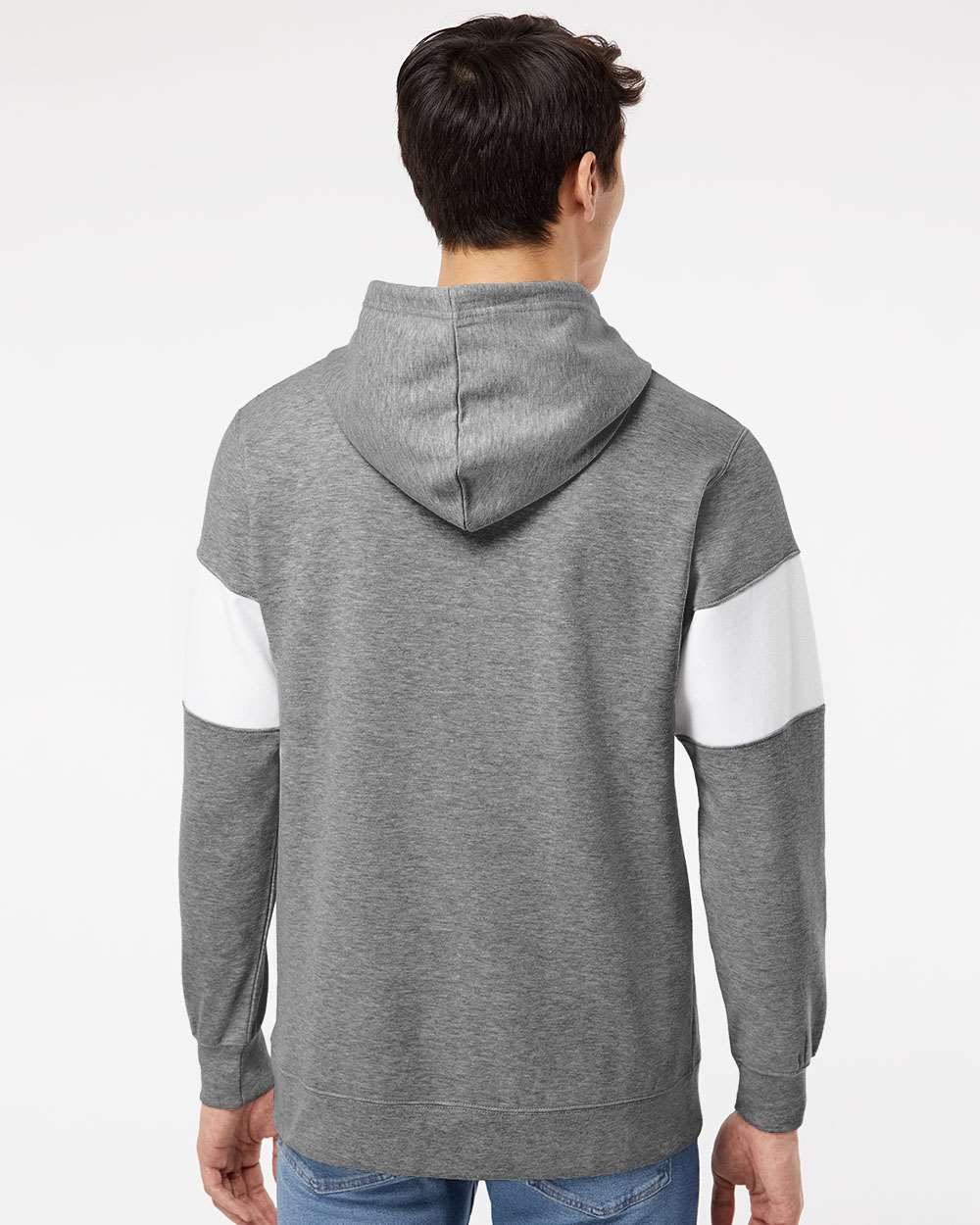 MV Sport - Classic Fleece Colorblocked Hooded Sweatshirt - 22709