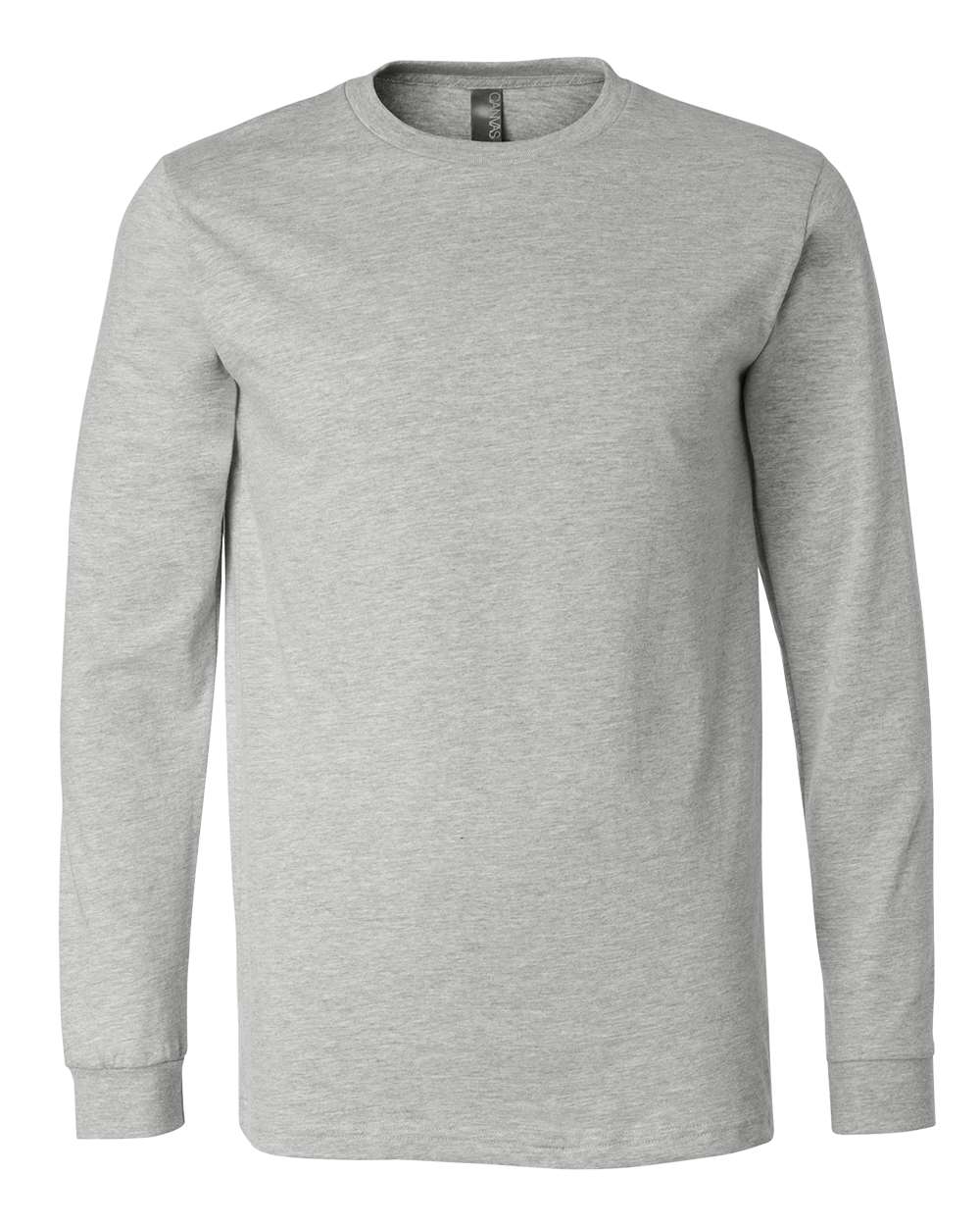 BELLA + CANVAS - Heather CVC Long Sleeve Tee - 3501CVC - XS - 4XL