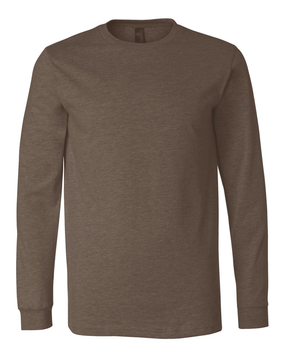 BELLA + CANVAS - Heather CVC Long Sleeve Tee - 3501CVC - XS - 4XL
