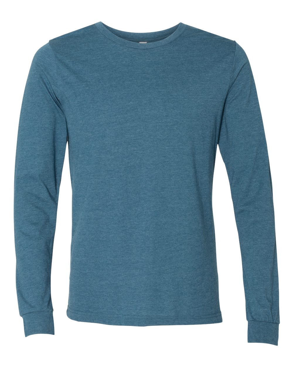 BELLA + CANVAS - Heather CVC Long Sleeve Tee - 3501CVC - XS - 4XL