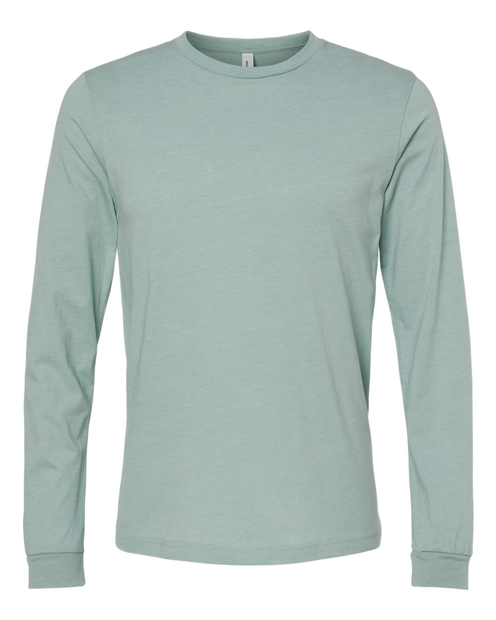BELLA + CANVAS - Heather CVC Long Sleeve Tee - 3501CVC - XS - 4XL