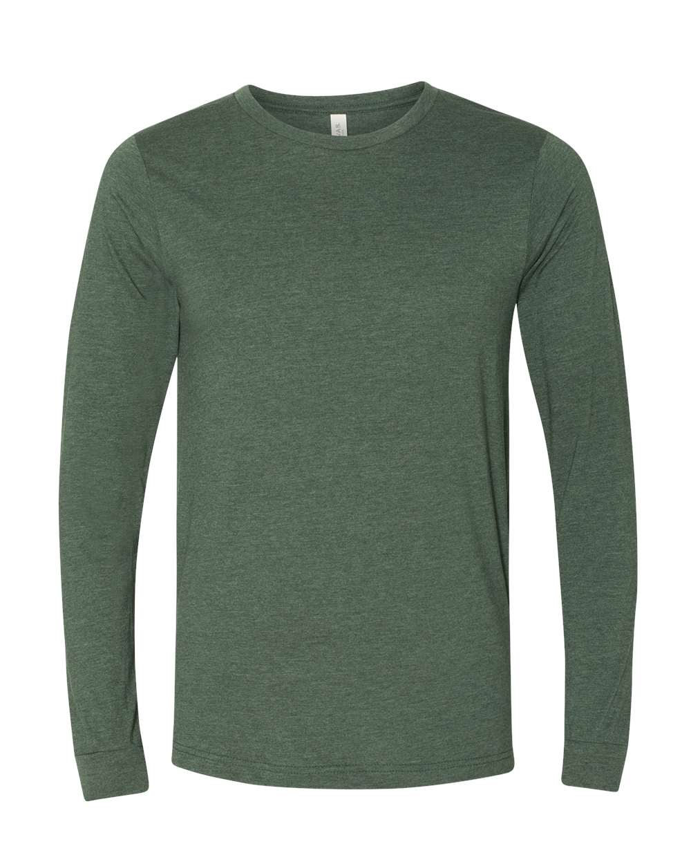 BELLA + CANVAS - Heather CVC Long Sleeve Tee - 3501CVC - XS - 4XL