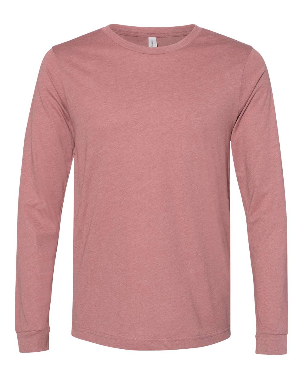 BELLA + CANVAS - Heather CVC Long Sleeve Tee - 3501CVC - XS - 4XL