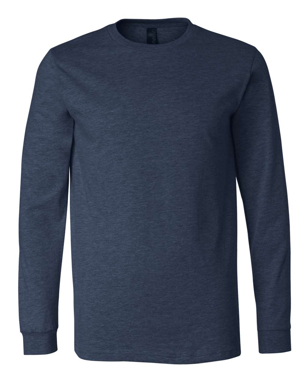 BELLA + CANVAS - Heather CVC Long Sleeve Tee - 3501CVC - XS - 4XL