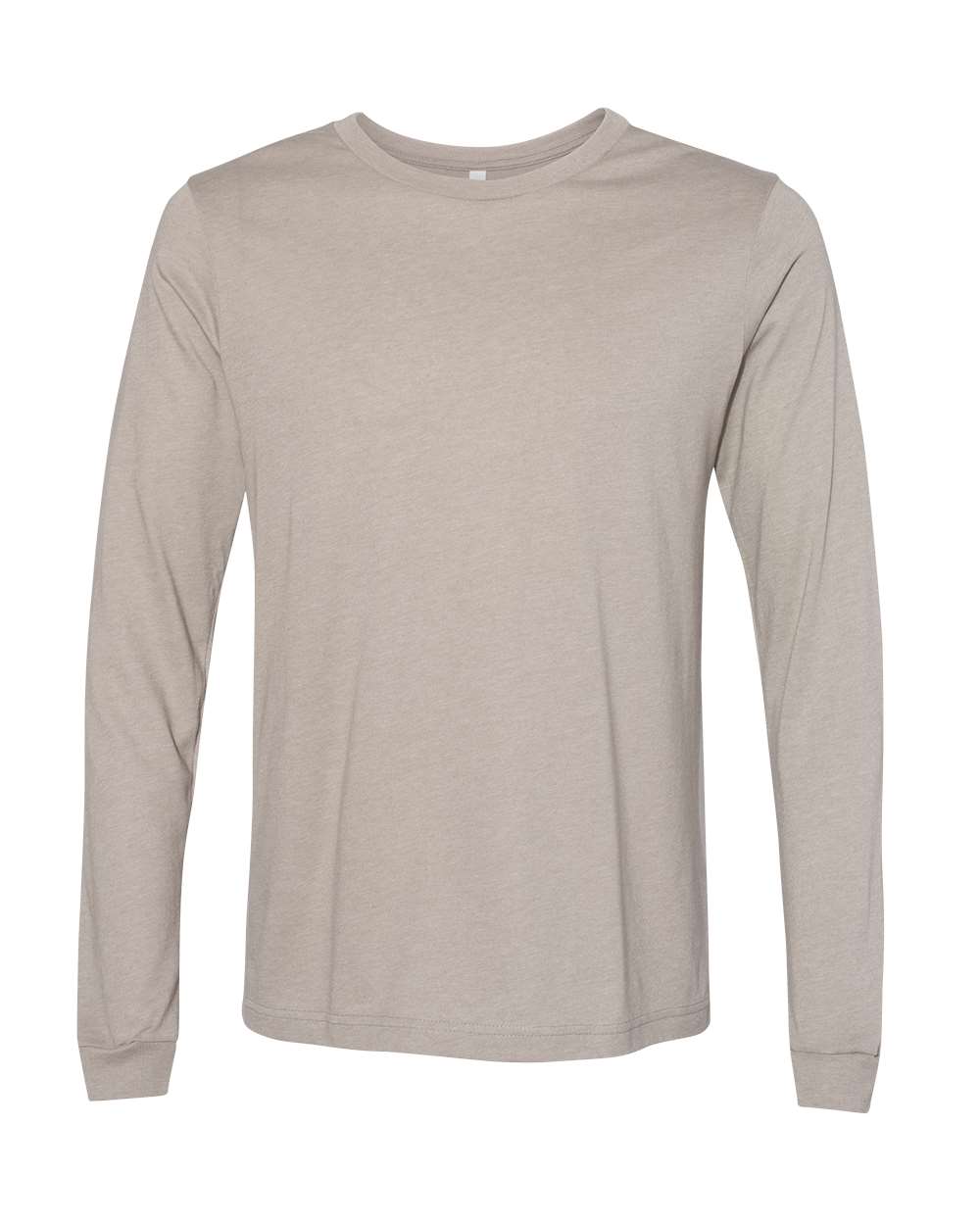 BELLA + CANVAS - Heather CVC Long Sleeve Tee - 3501CVC - XS - 4XL