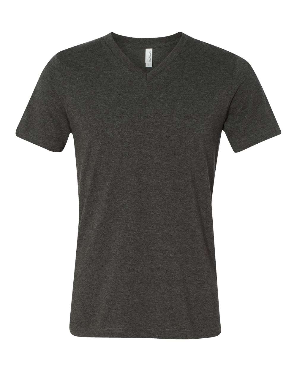 BELLA + CANVAS - Heather CVC V-Neck Tee - 3005CVC - XS - 3XL