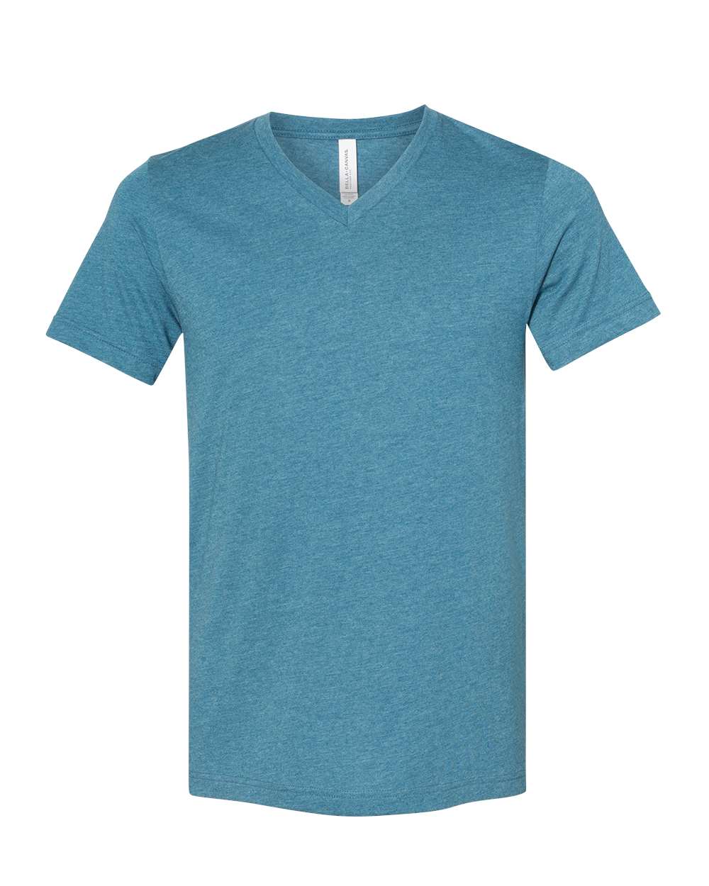 BELLA + CANVAS - Heather CVC V-Neck Tee - 3005CVC - XS - 3XL