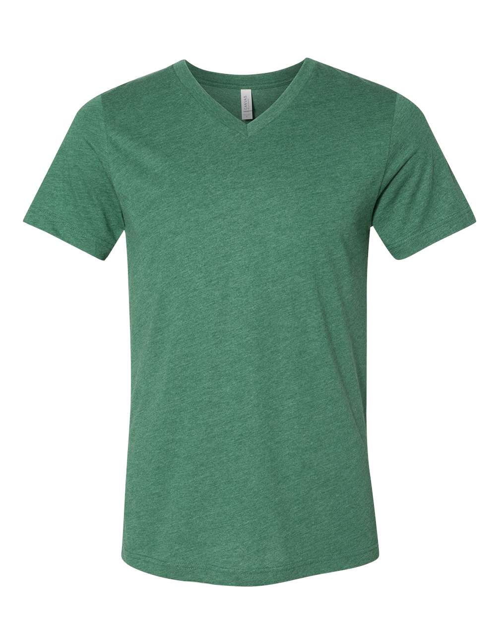 BELLA + CANVAS - Heather CVC V-Neck Tee - 3005CVC - XS - 3XL