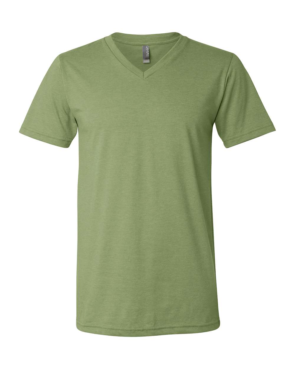 BELLA + CANVAS - Heather CVC V-Neck Tee - 3005CVC - XS - 3XL