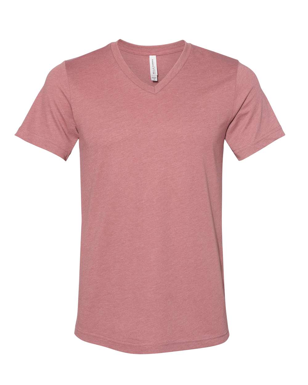 BELLA + CANVAS - Heather CVC V-Neck Tee - 3005CVC - XS - 3XL