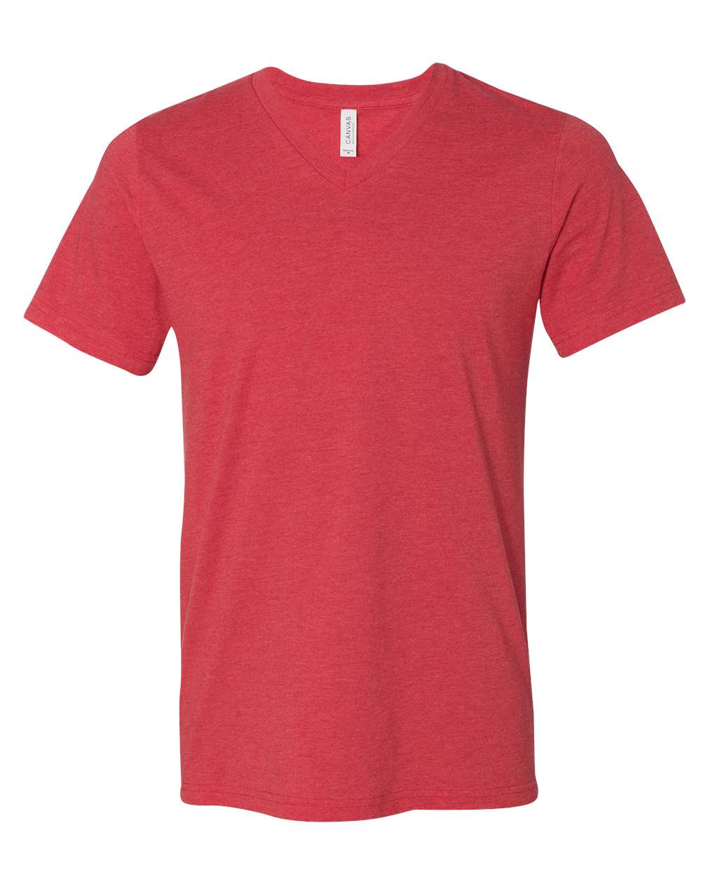 BELLA + CANVAS - Heather CVC V-Neck Tee - 3005CVC - XS - 3XL