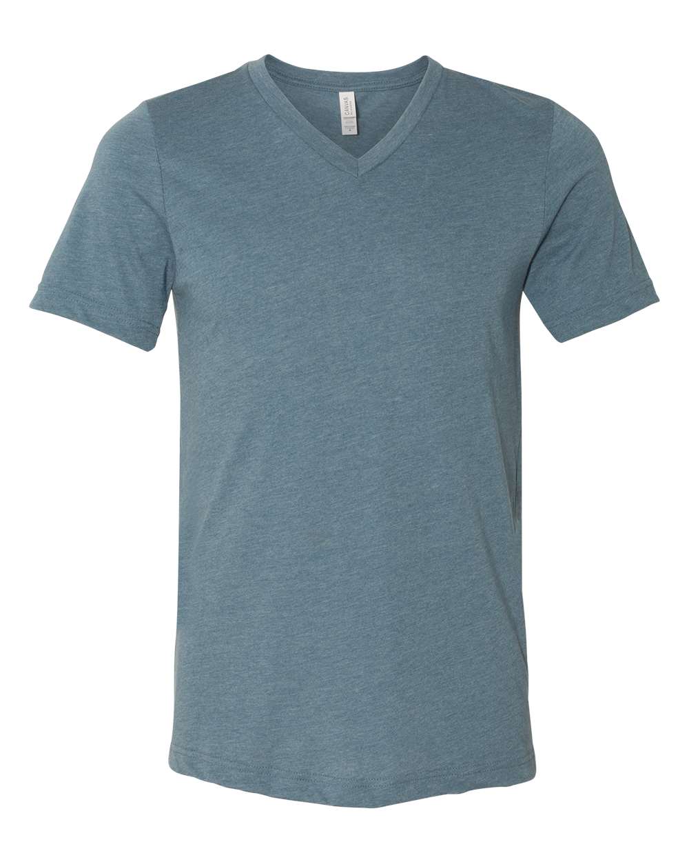 BELLA + CANVAS - Heather CVC V-Neck Tee - 3005CVC - XS - 3XL