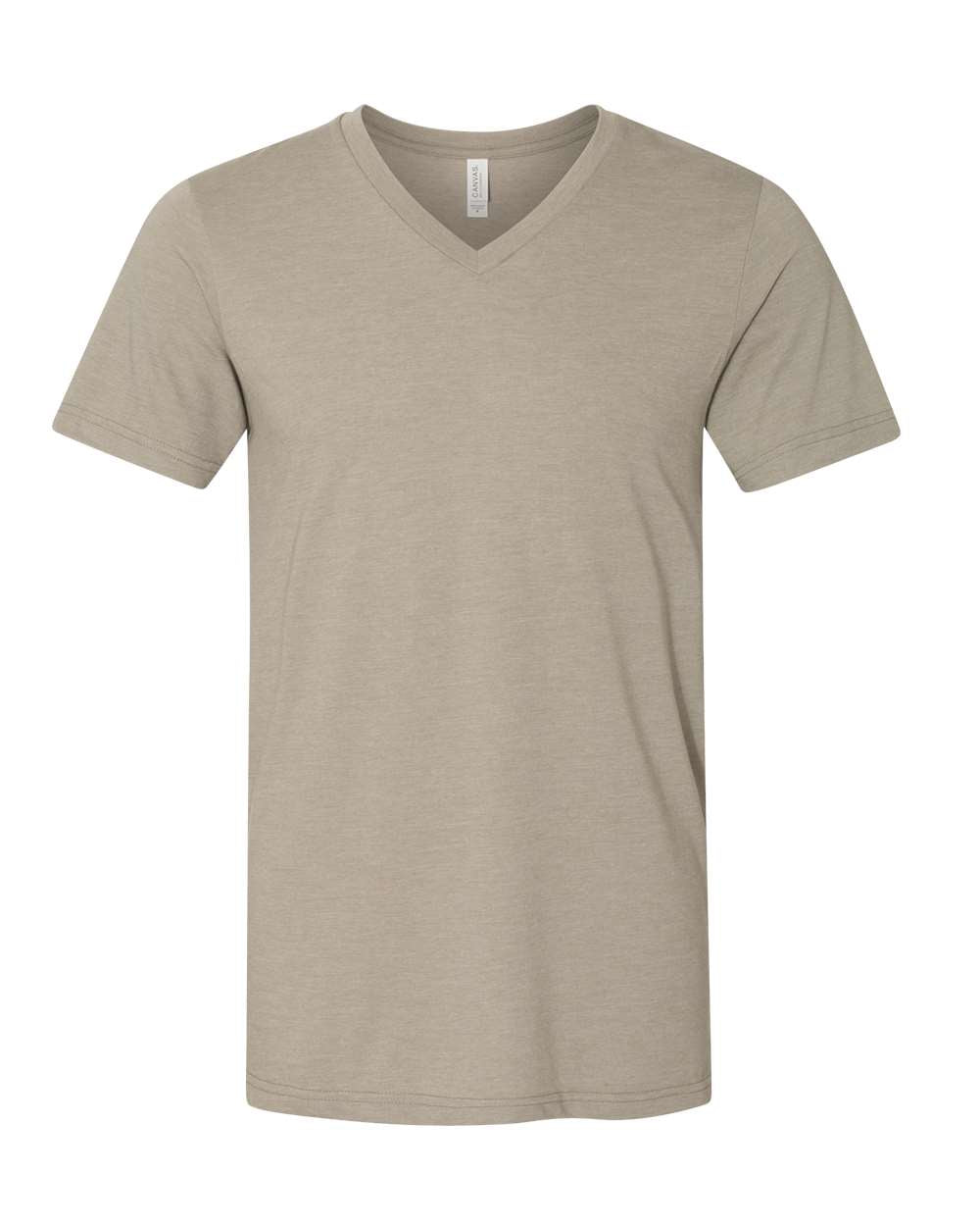 BELLA + CANVAS - Heather CVC V-Neck Tee - 3005CVC - XS - 3XL
