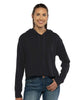 Next Level - Women's Laguna Sueded Raw Edge Crop Hoodie - 9384