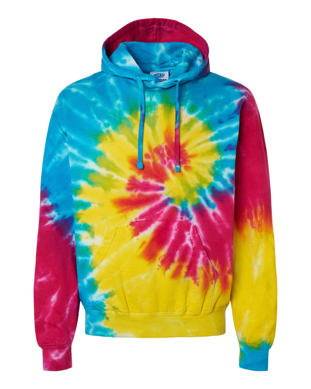 Colortone - Tie-Dyed Hooded Sweatshirt - 8777 - S - 3XL