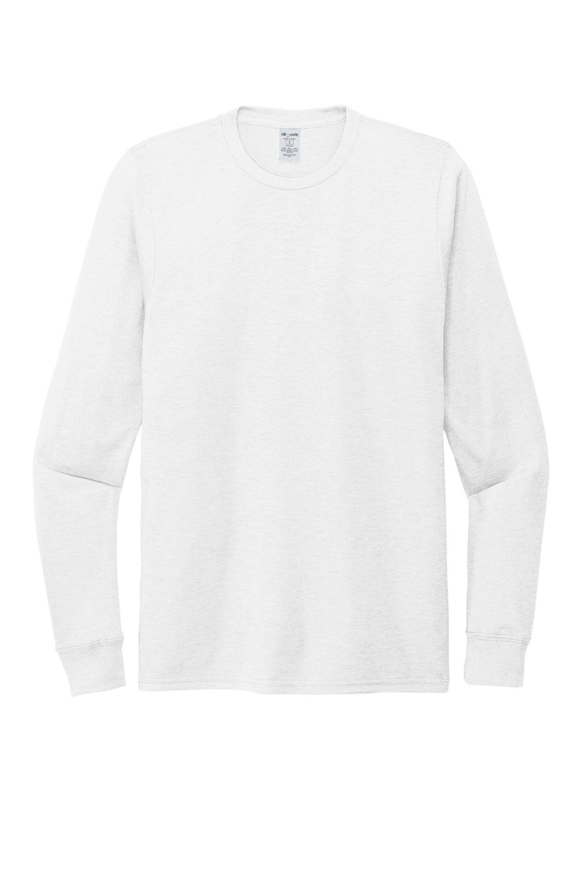 AL6004 Allmade® Unisex Tri-Blend Long Sleeve Tee. XS-4XL