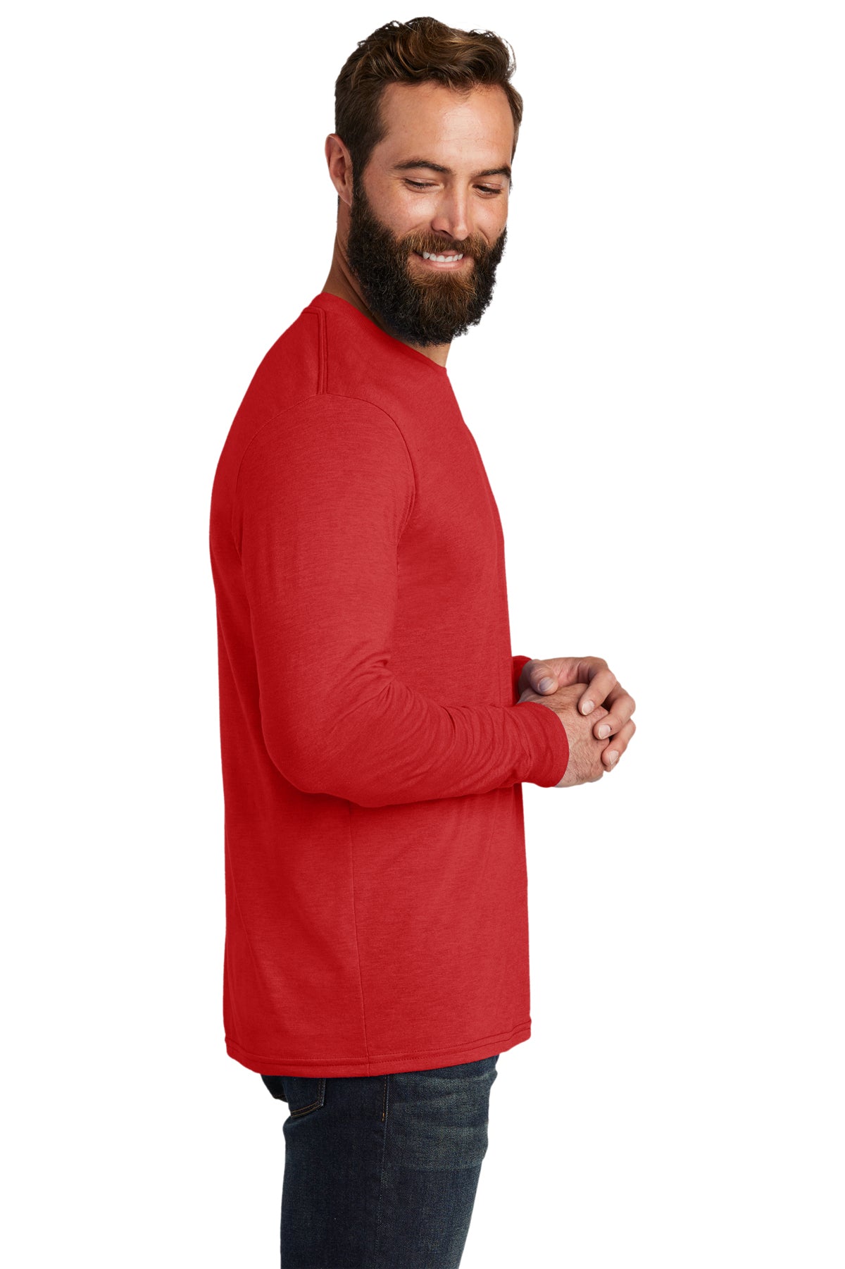 AL6004 Allmade® Unisex Tri-Blend Long Sleeve Tee. XS-4XL