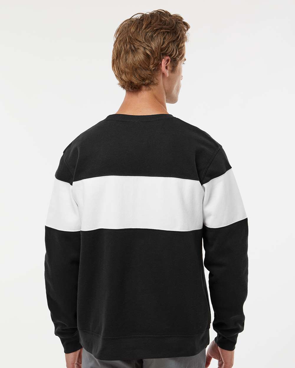 J. America - Varsity Fleece Crewneck Sweatshirt - 8646