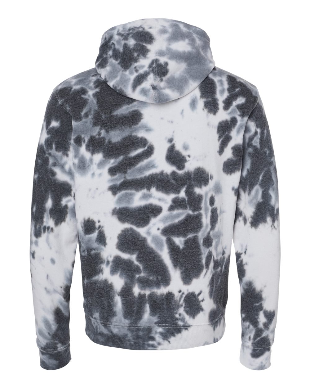 J. America - Tie-Dyed Fleece Hooded Sweatshirt - 8861