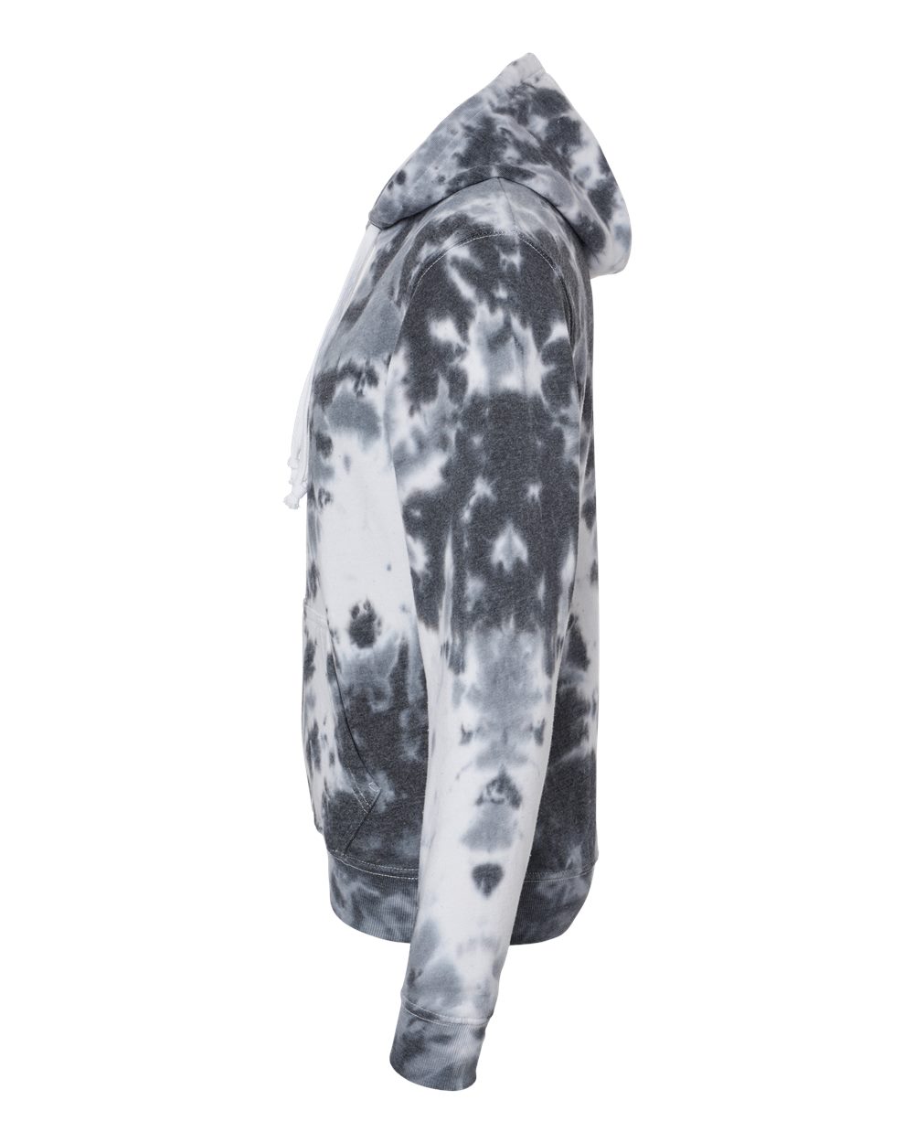 J. America - Tie-Dyed Fleece Hooded Sweatshirt - 8861
