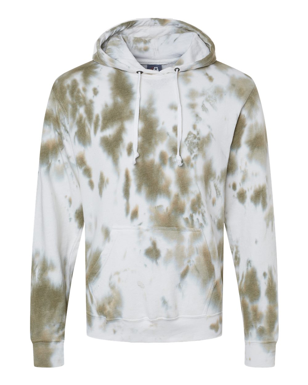 J. America - Tie-Dyed Fleece Hooded Sweatshirt - 8861