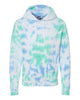 J. America - Tie-Dyed Fleece Hooded Sweatshirt - 8861