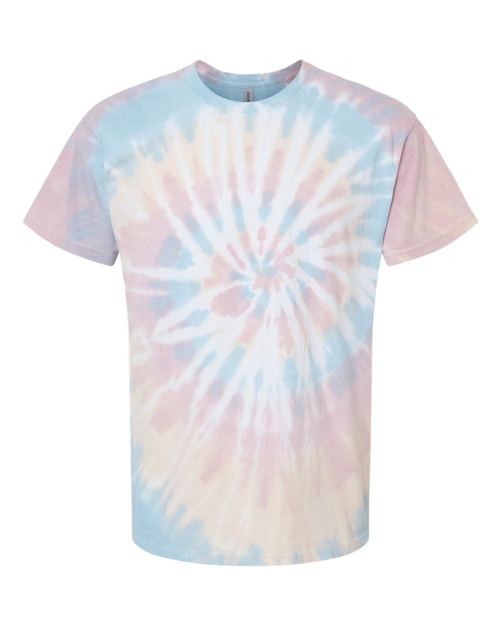 Dyenomite - Multi-Color Spiral Tie-Dyed T-Shirt - 200MS. S-3XL