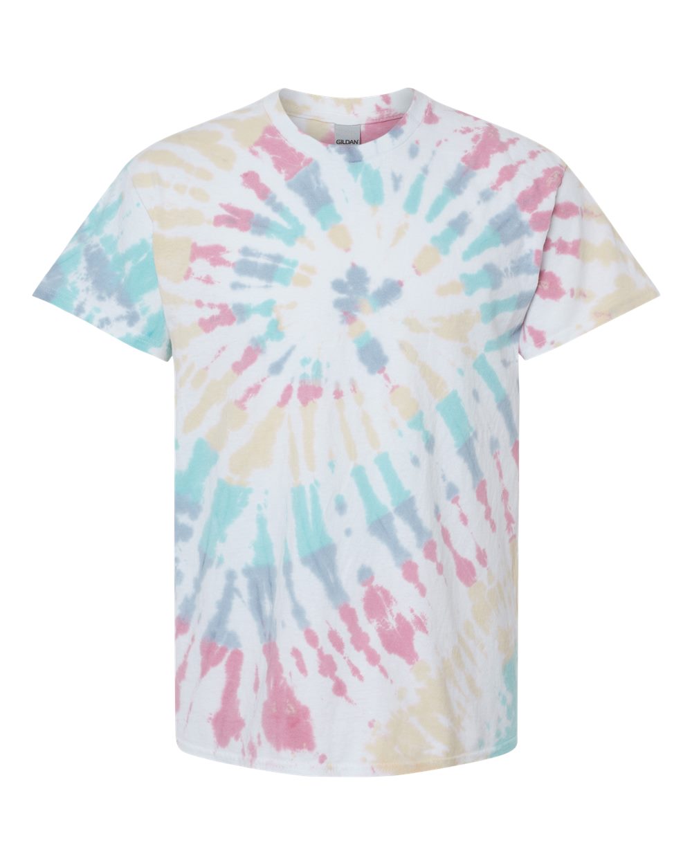 Dyenomite - Multi-Color Spiral Tie-Dyed T-Shirt - 200MS. S-3XL