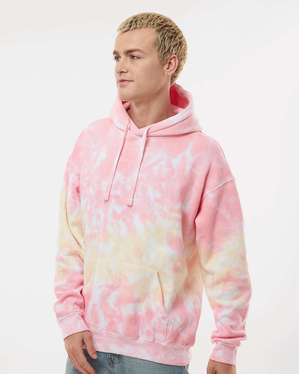 Colortone - Tie-Dyed Hooded Sweatshirt - 8777 - S - 3XL