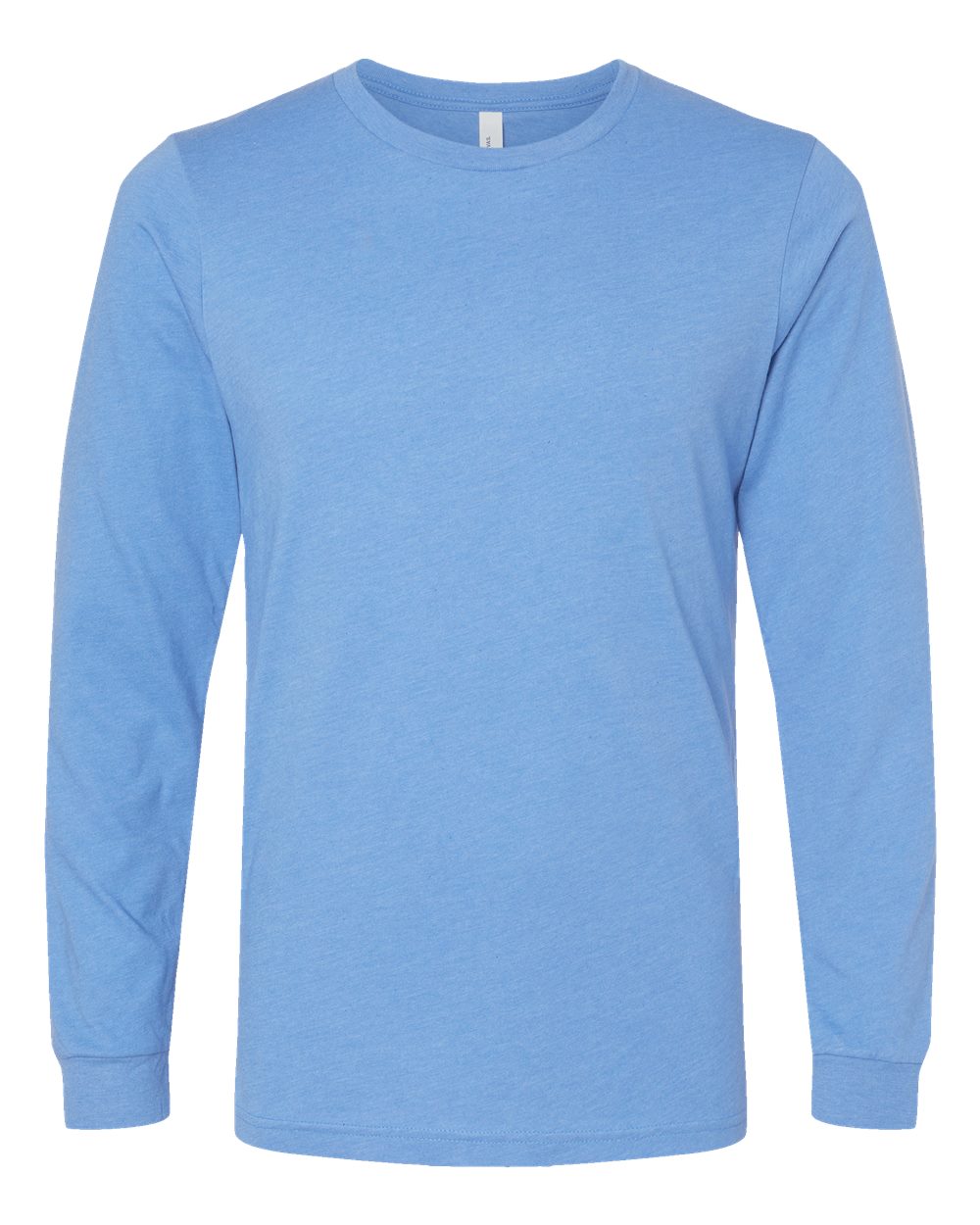 BELLA + CANVAS - Heather CVC Long Sleeve Tee - 3501CVC - XS - 4XL