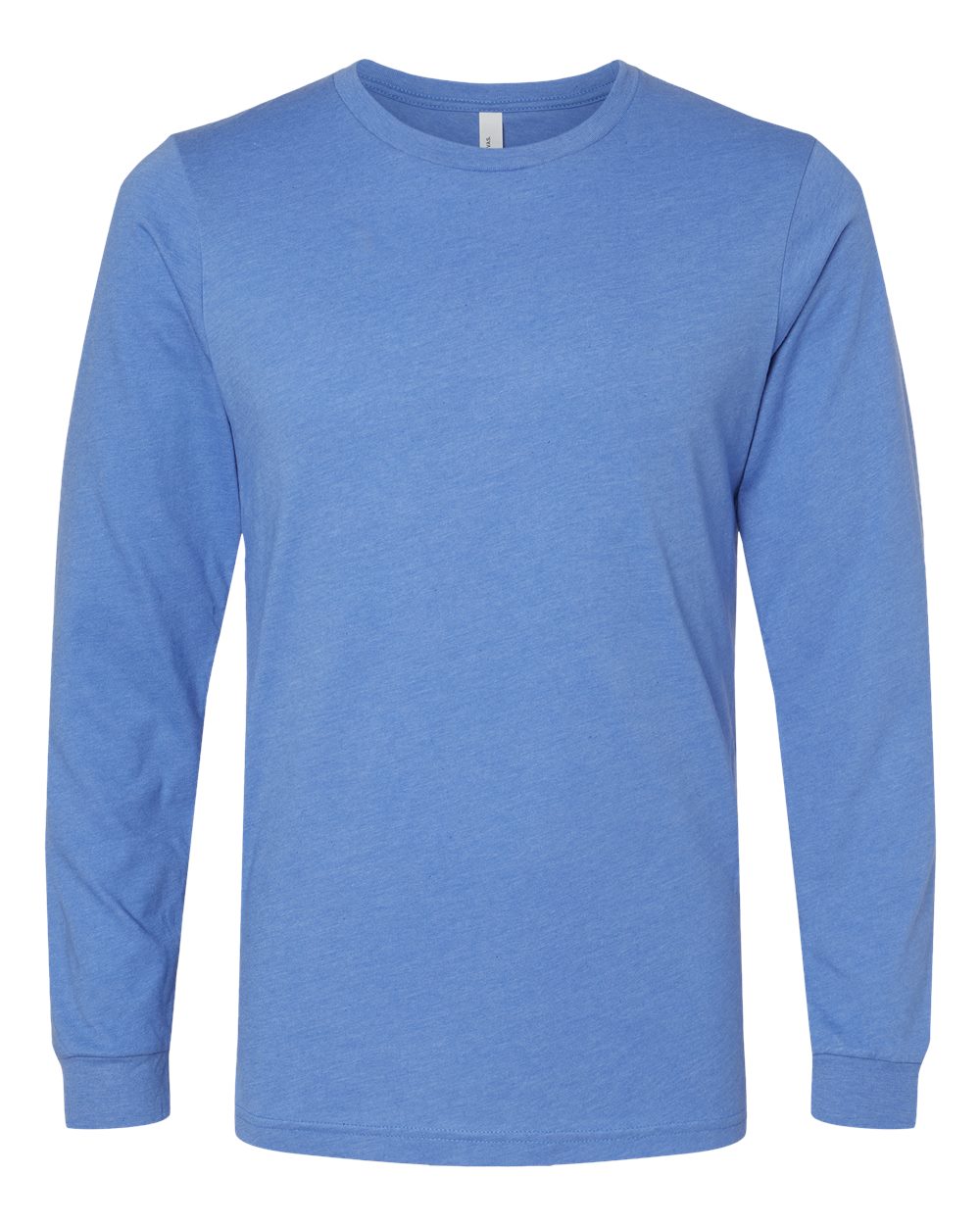 BELLA + CANVAS - Heather CVC Long Sleeve Tee - 3501CVC - XS - 4XL