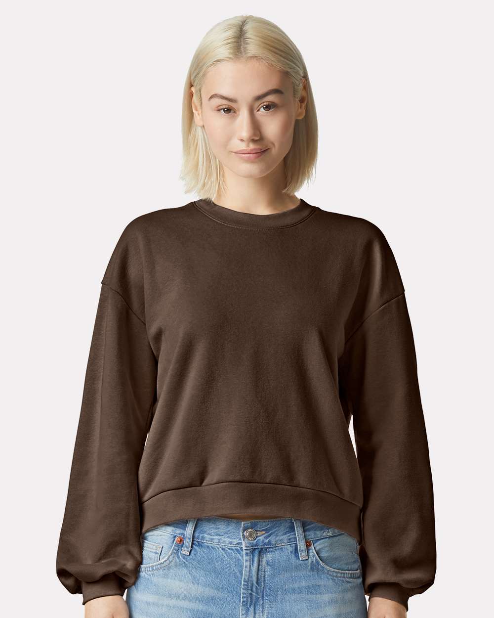 American Apparel - ReFlex Women's Fleece Crewneck Sweatshirt - RF494