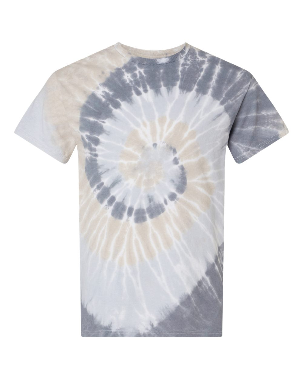 Dyenomite - Multi-Color Spiral Tie-Dyed T-Shirt - 200MS. S-3XL