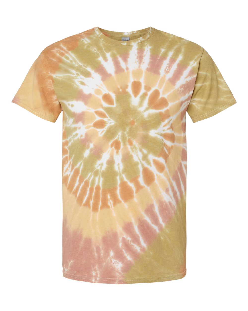 Dyenomite - Multi-Color Spiral Tie-Dyed T-Shirt - 200MS. S-3XL