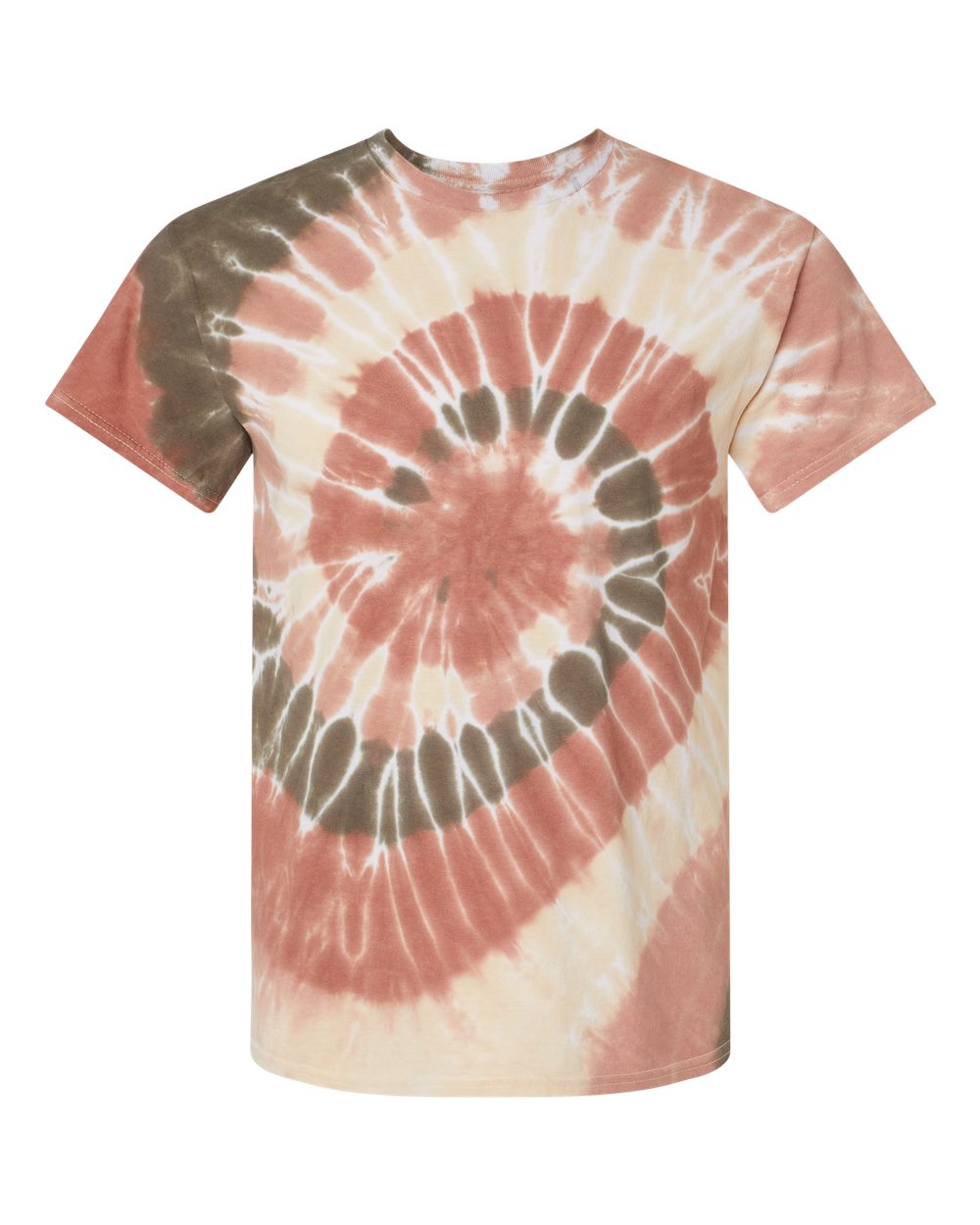 Dyenomite - Multi-Color Spiral Tie-Dyed T-Shirt - 200MS. S-3XL