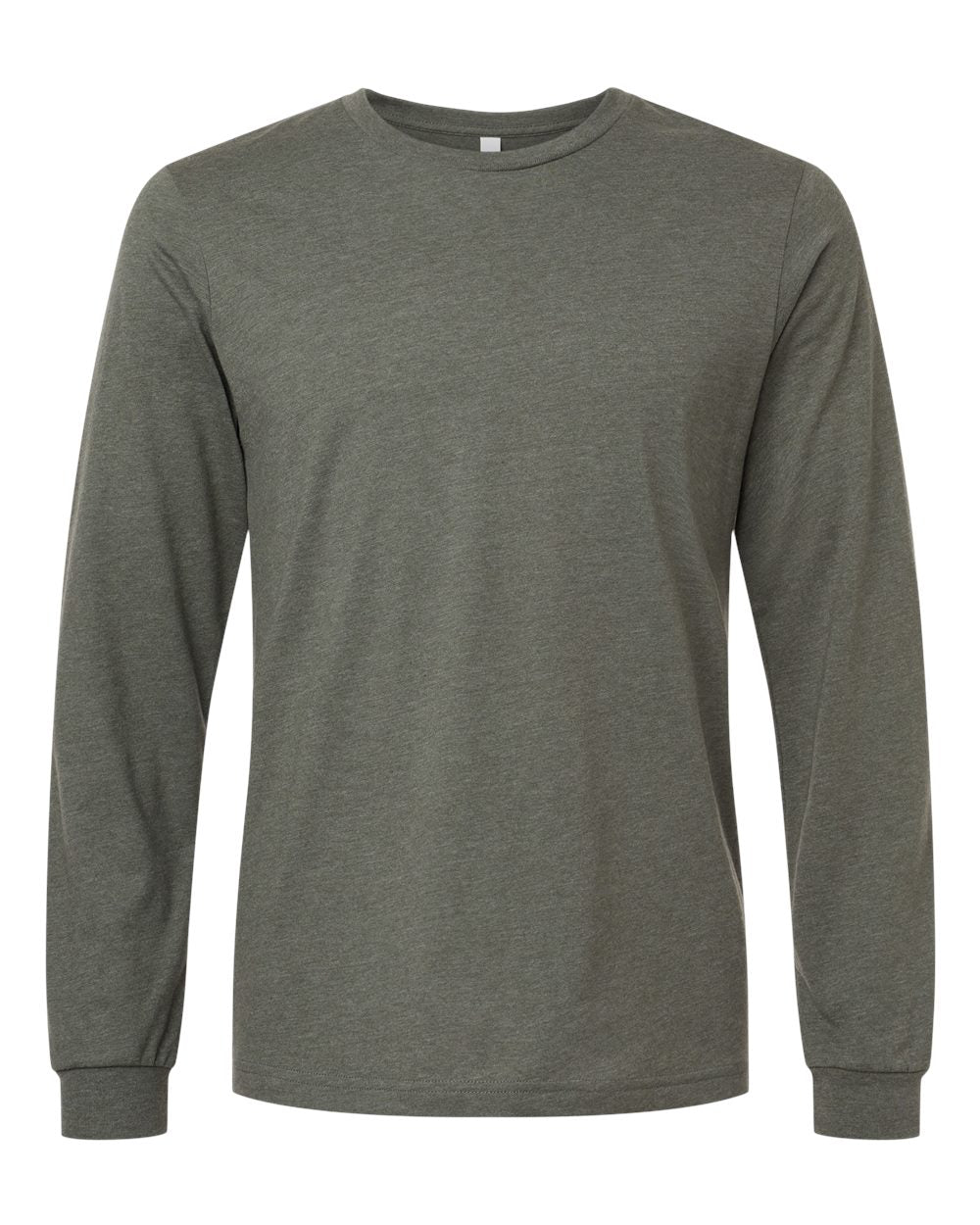 BELLA + CANVAS - Heather CVC Long Sleeve Tee - 3501CVC - XS - 4XL
