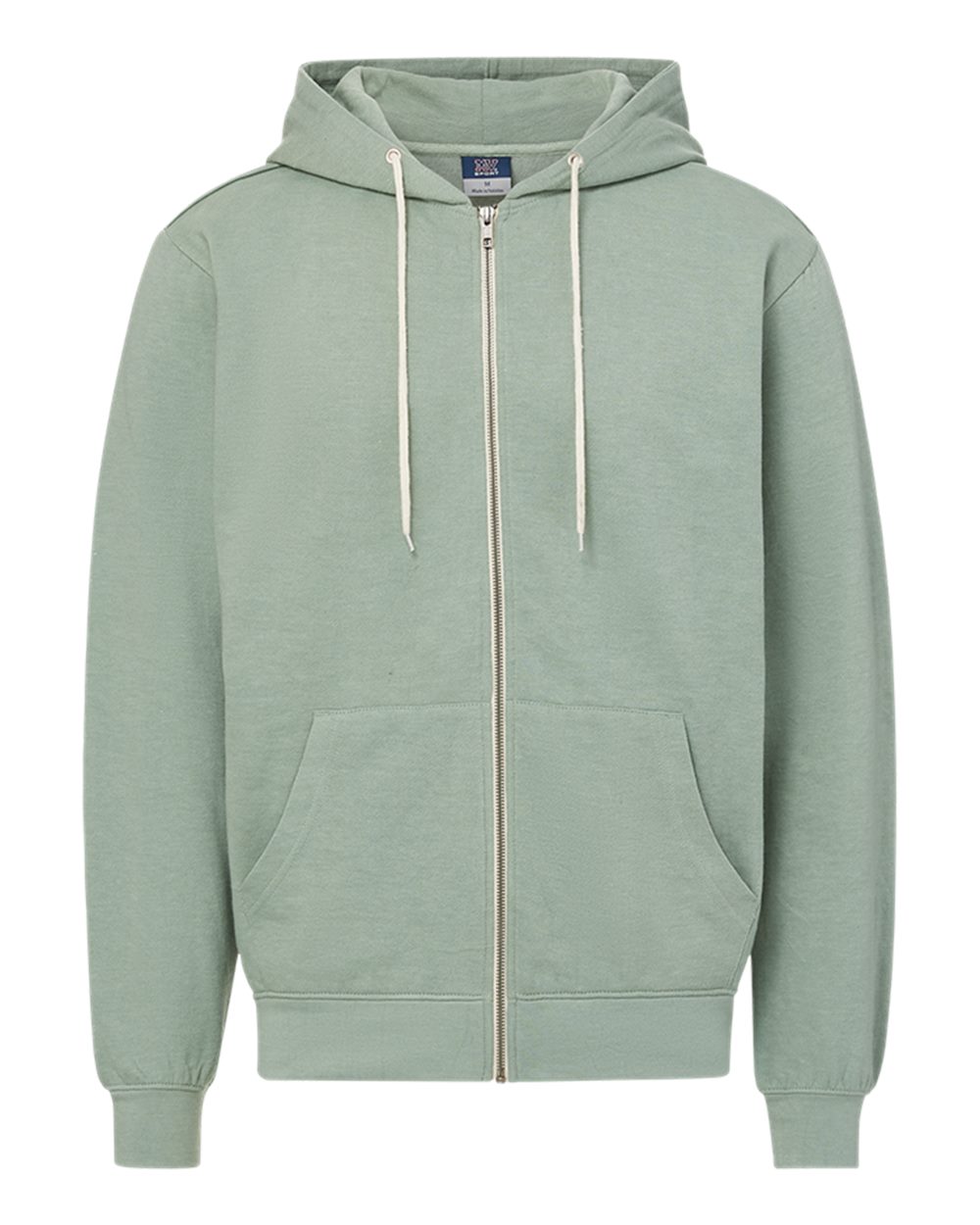 MV Sport - Retro Heather Full-Zip Hooded Sweatshirt - 2349