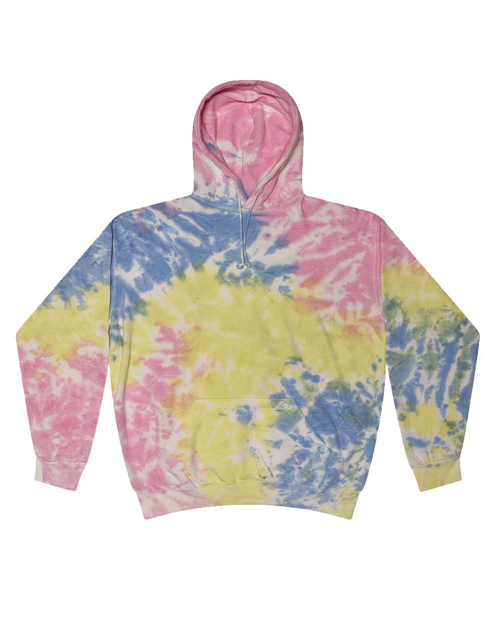 Colortone - Tie-Dyed Hooded Sweatshirt - 8777 - S - 3XL