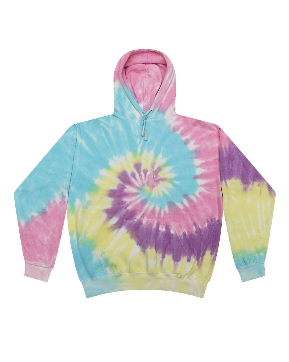 Colortone - Tie-Dyed Hooded Sweatshirt - 8777 - S - 3XL
