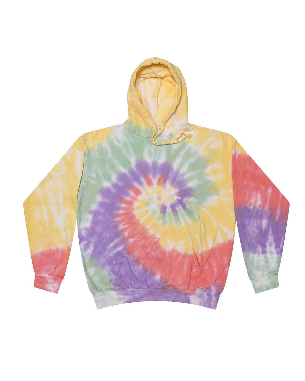 Colortone - Tie-Dyed Hooded Sweatshirt - 8777 - S - 3XL