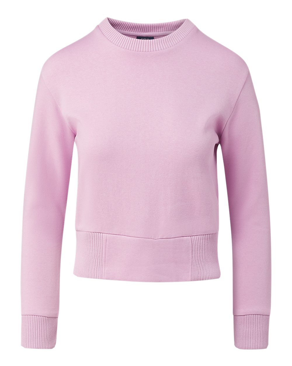 MV Sport - Women's Romi Cloud Fleece Crop Crewneck Sweatshirt - W22106