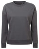 TriDri Women's Billie Side-Zip Crewneck Sweatshirt - TD600