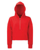 TriDri Women's Alice Half-Zip Hooded Sweatshirt - TD077