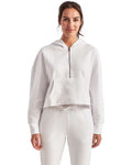 TriDri Women's Alice Half-Zip Hooded Sweatshirt - TD077