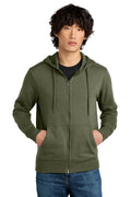 DT1103 District® Perfect Weight® Fleece Full-Zip Hoodie